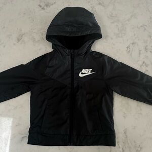 Nike Toddler Boys Sportswear Windrunner Fleece Lined Jacket with Hood. 3T